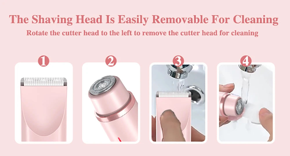 Sosonaz Dual-Head Shaver bys-store-3276548-403400 showing close-up of dual shaving heads and ergonomic handle on a white background.