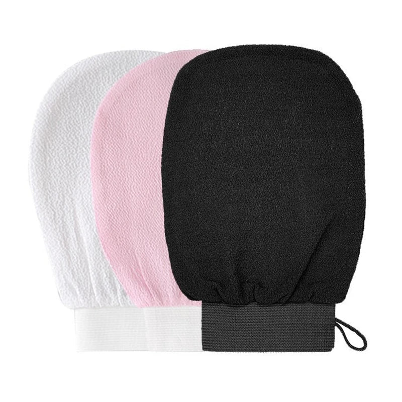 SosoNaz SOSONAZ exfoliating gloves made of textured material for gentle skin exfoliation and cleansing.