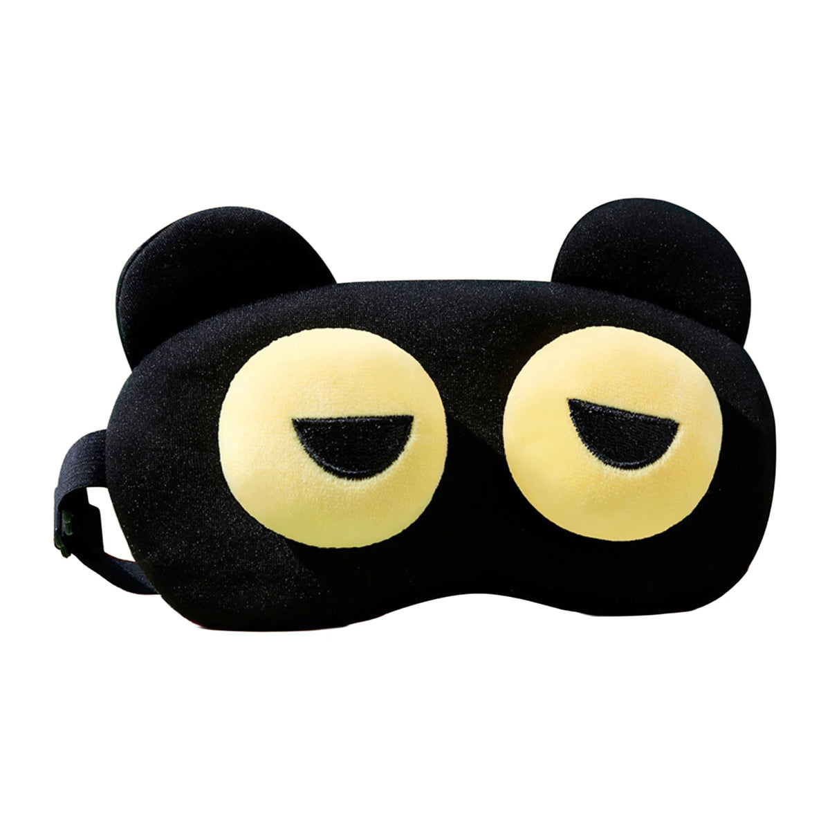 SOSONAZ cute children's sleep eye mask with breathable fabric, soothing warm compress to relax tired eyes and improve sleep comfort.