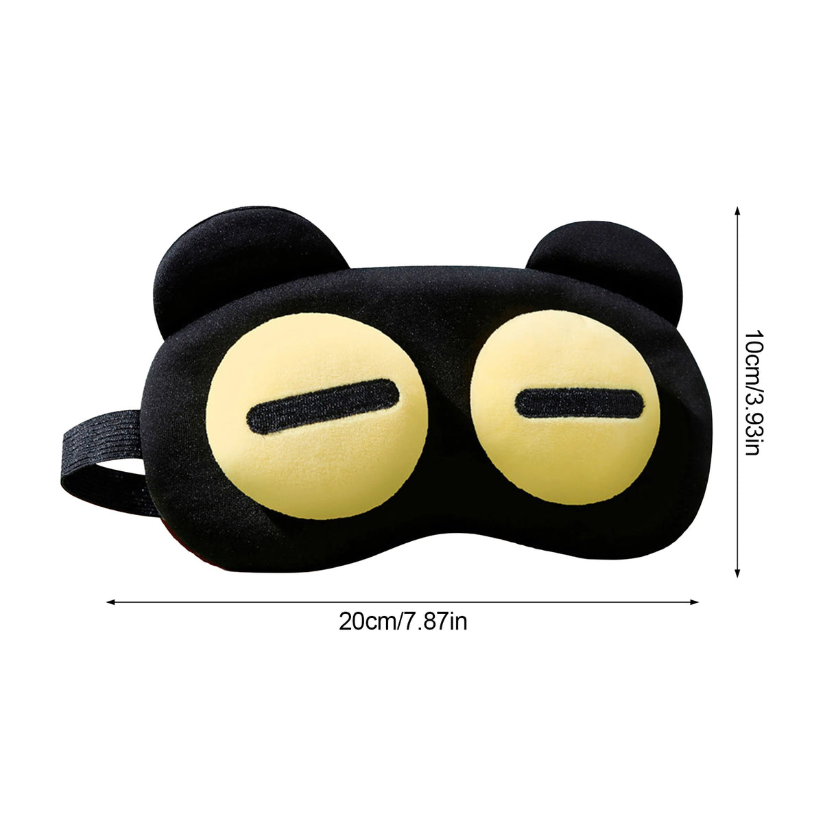 SOSONAZ cute sleep eye mask for children and students, soft, breathable, and warm for soothing eye fatigue and comfortable sleep.