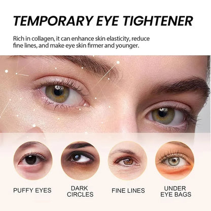 Hydrating collagen eye mask patches by bys-store for firming, reducing puffiness, fine lines, and enhancing smooth, youthful eye skin.