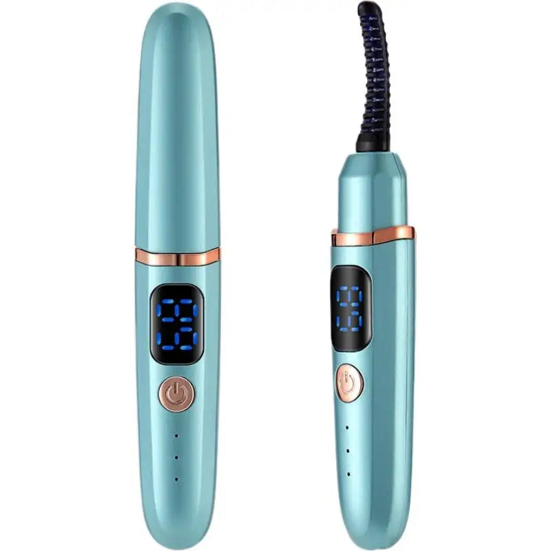 Electric heated eyelash curler SOSO LASH WAND bys-store-3276548-403400, showing the sleek black device with a curved lash curling surface.