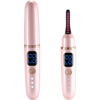 Electric heated eyelash curler SOSO LASH WAND™ bys-store-3276548-403400 with a sleek black design and ergonomic handle.