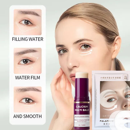 Collagen eye mask patches bys-store with hyaluronic acid for firming, lifting, and reducing puffiness around the eyes.
