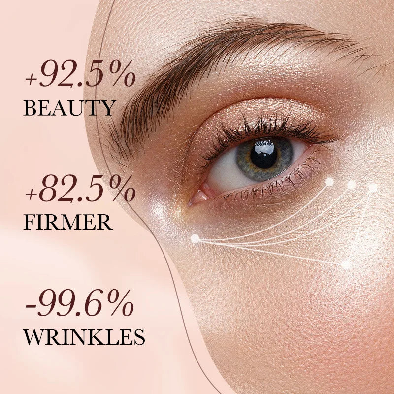 Collagen eye mask patches bybys-store with hyaluronic acid for firming, reducing puffiness, fine lines, and smoothing eye skin.