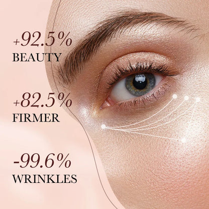 Collagen eye mask patches bybys-store with hyaluronic acid for firming, reducing puffiness, fine lines, and smoothing eye skin.